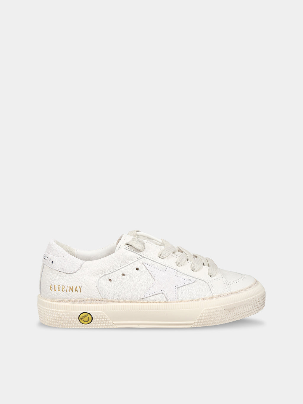 White May sneakers for girl with iconic star